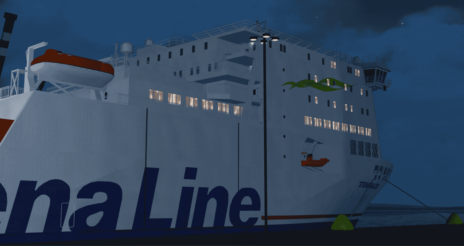 Stena Line Sim Stena Baltica – SIM3D