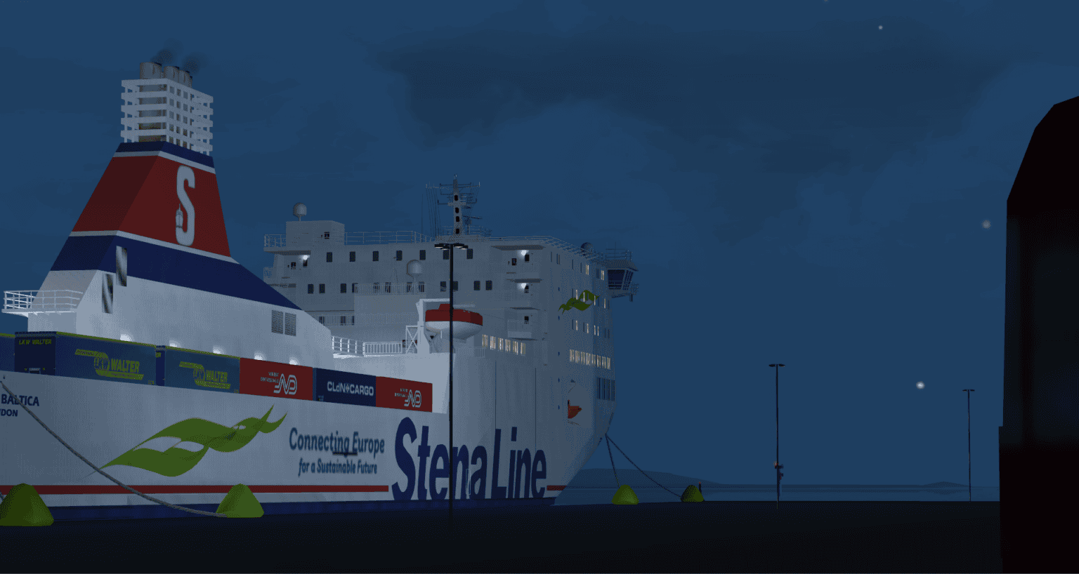 Stena Line Sim Stena Baltica – SIM3D