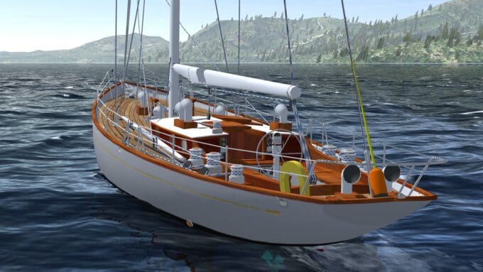 Sparkman & Stephens Sloop "Anna" 2007 - Image 2