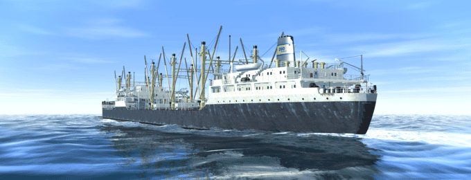 Ocean Conveyor Cargo Ship