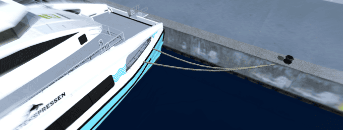 Realistic Docking Lines Mod