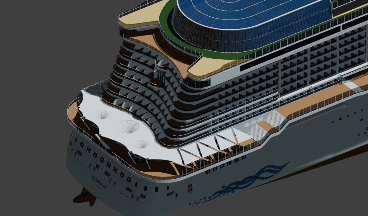 AIDAnova - 3D model (OBJ/BLEND) - Image 3