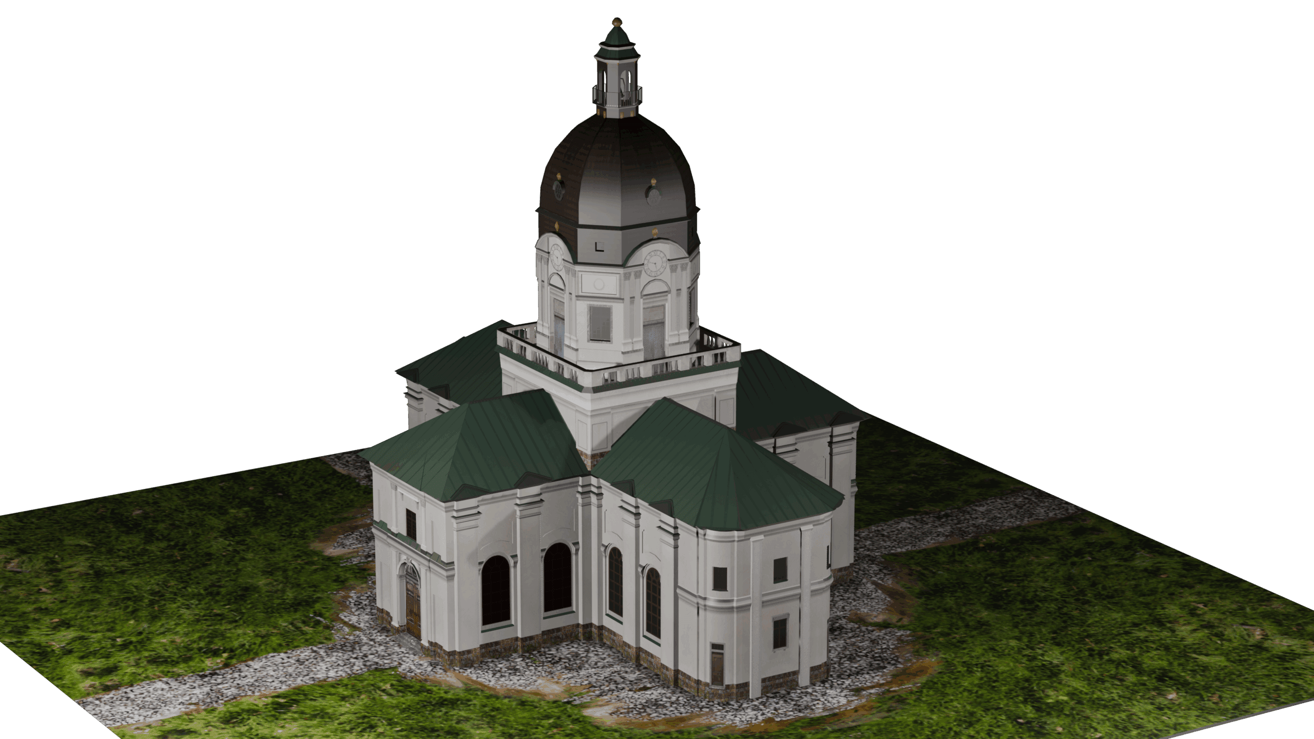 Adolf Fredrik Church (FBX)