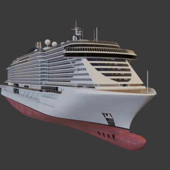MSC Seaside - 3D model (.BLEND)