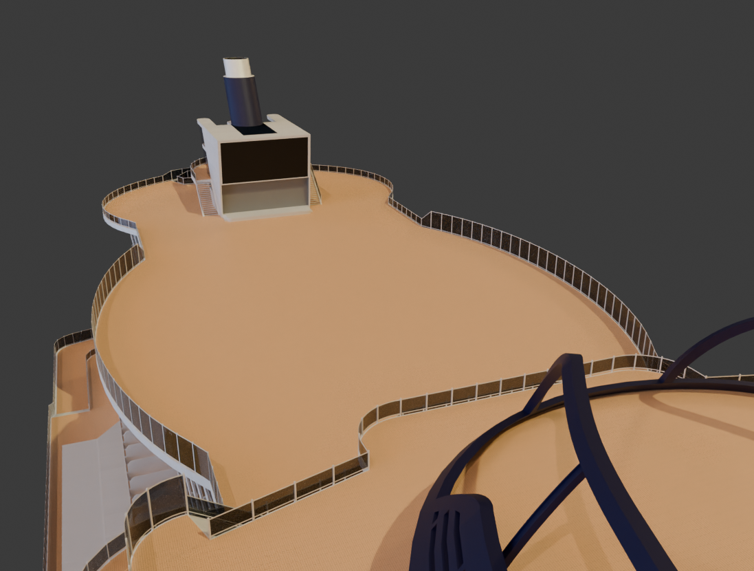 MSC Seaside - 3D model (.BLEND) - Image 3
