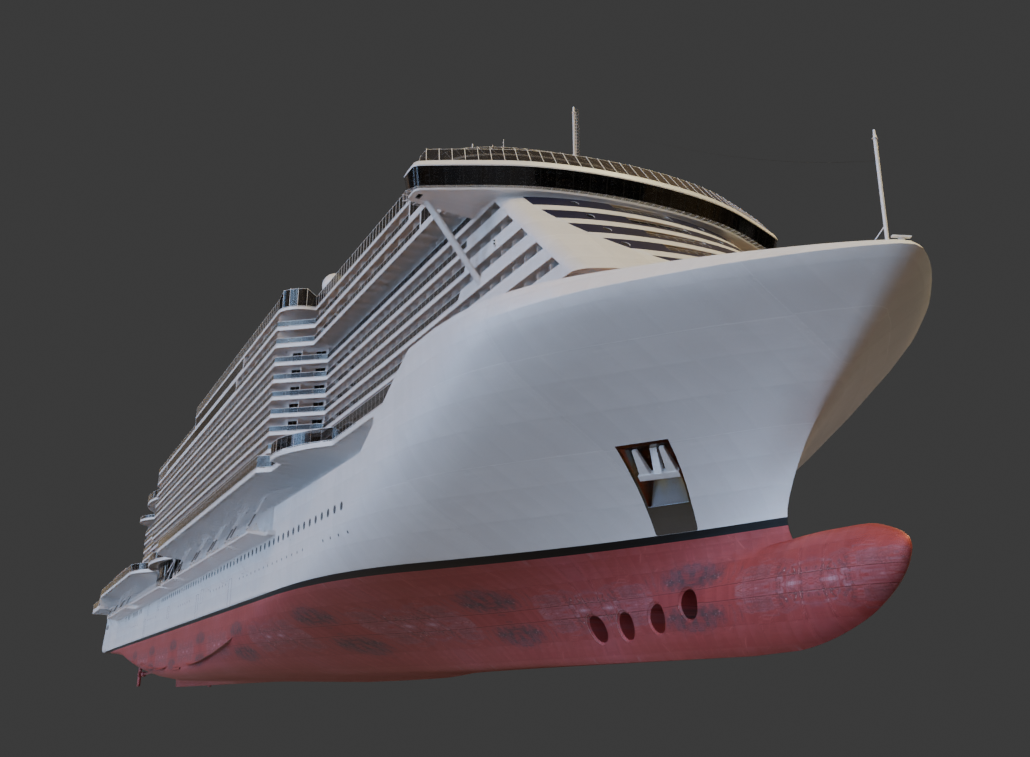 MSC Seaside - 3D model (.BLEND) - Image 5