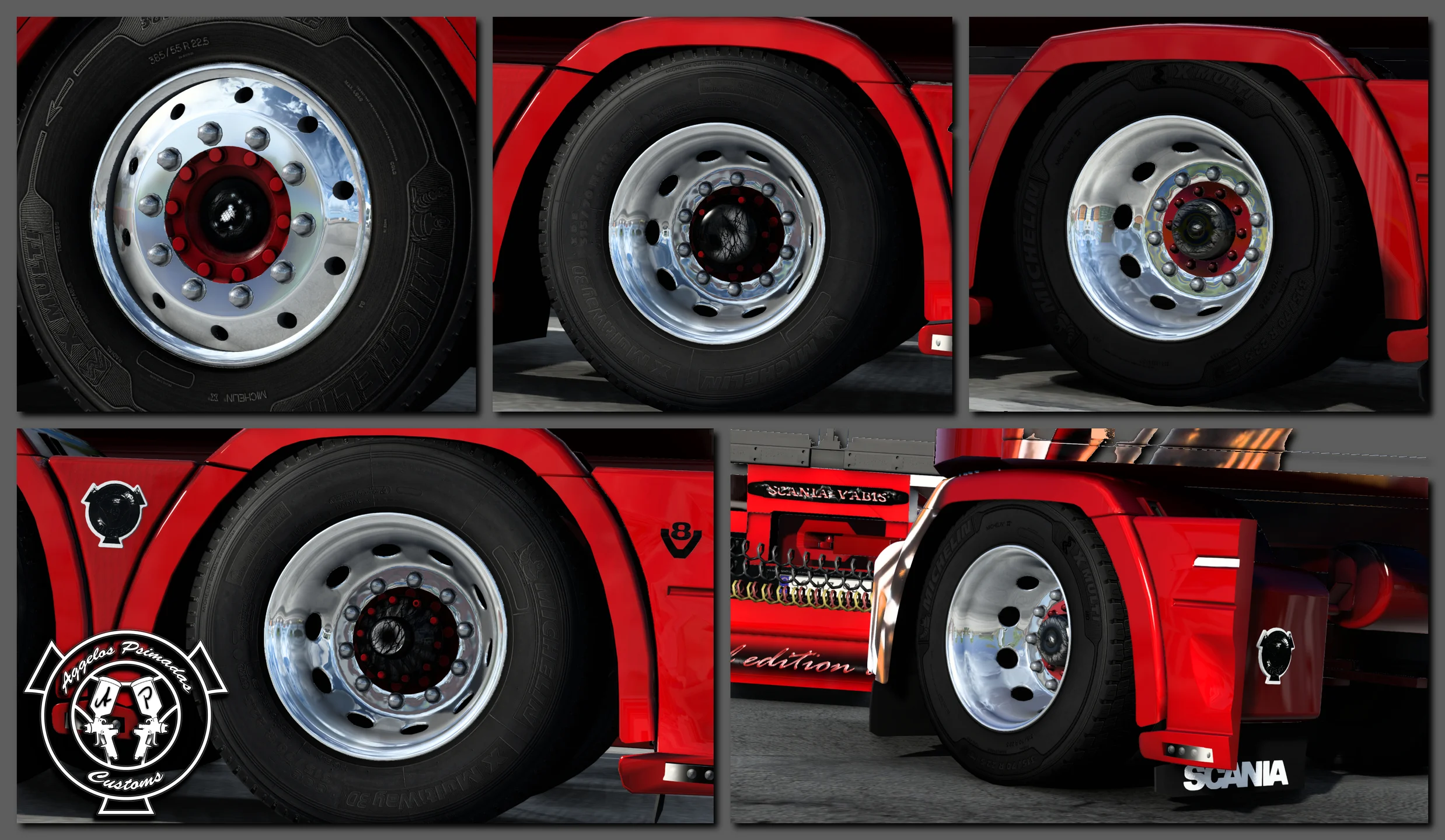 Sarantos Scania R999 Combo Skin (RJL Tandem) - Image 4