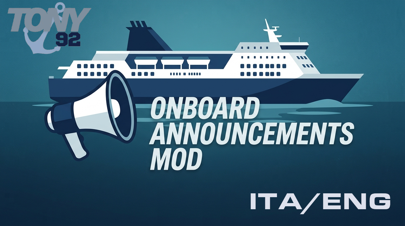 Annunci di bordo / Onboard Announcements ITA / ENG (Ferry Edition)