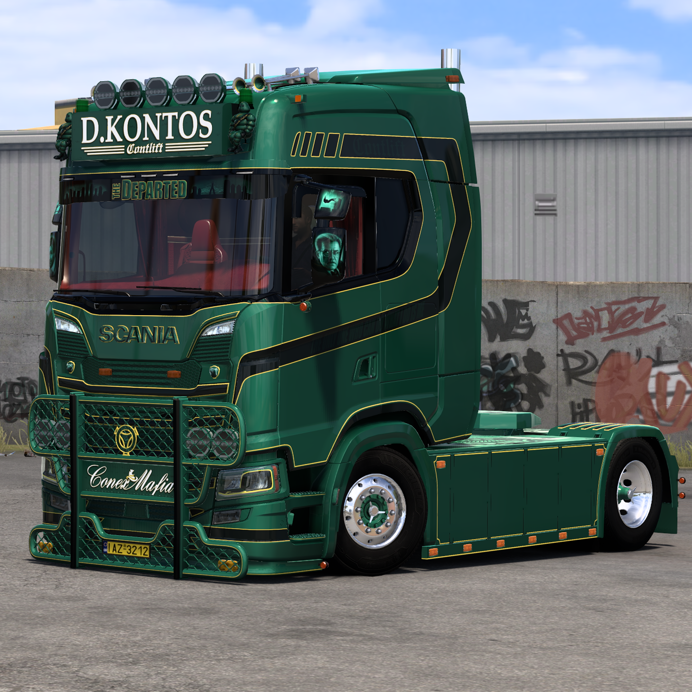 Scania S D. Kontos "The Departed" Skin (V. Mourtos Standalone)