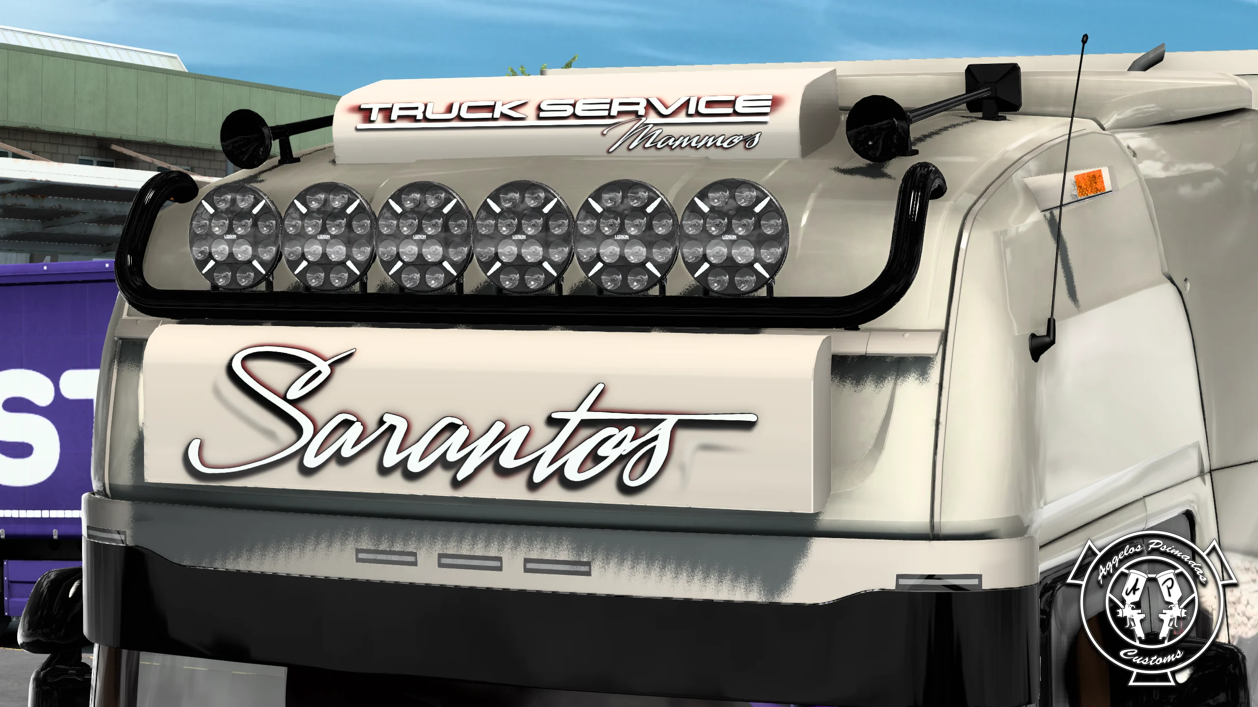 Scania R Sarantos "Frigo Leader" Combo Skin (RJL) - Image 7
