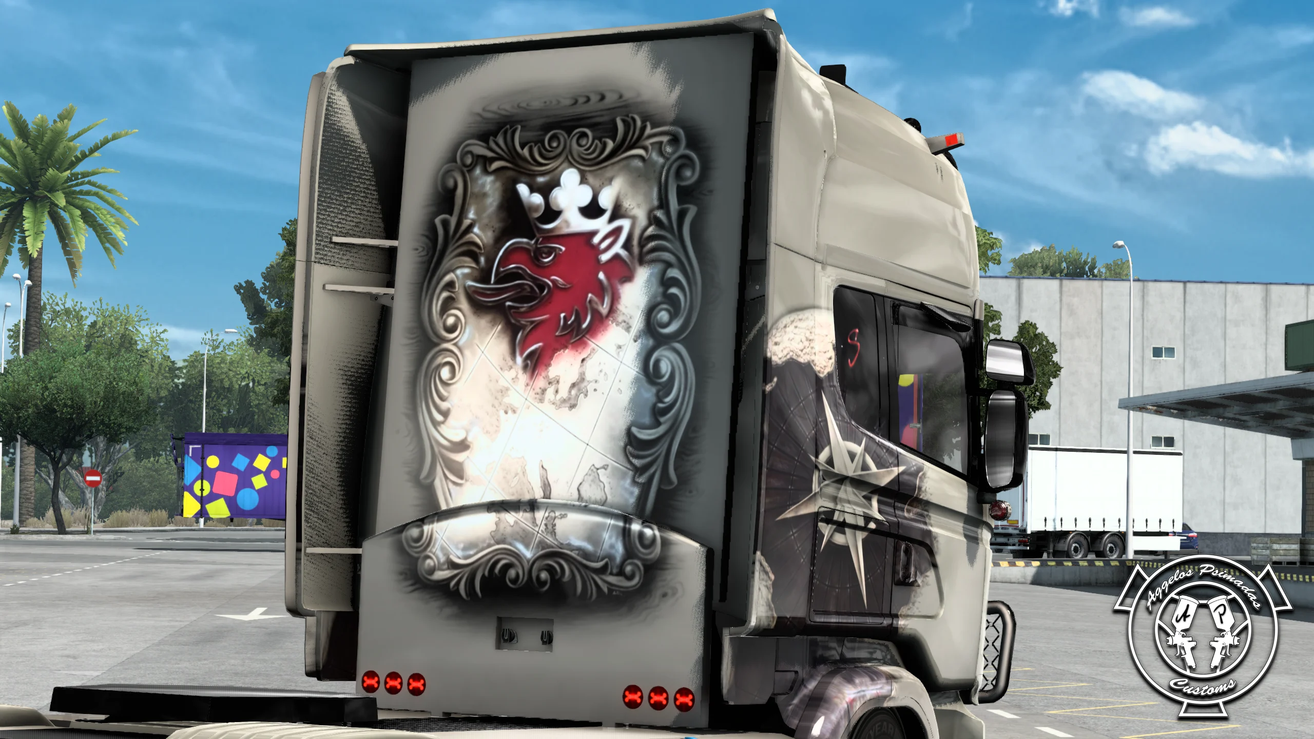 Scania R Sarantos "Frigo Leader" Combo Skin (RJL) - Image 9