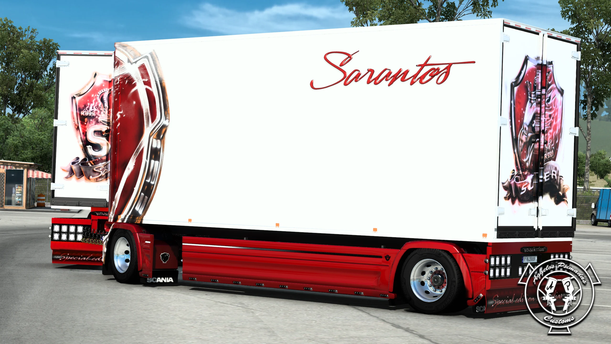 Sarantos Scania R999 Combo Skin (RJL Tandem) - Image 7