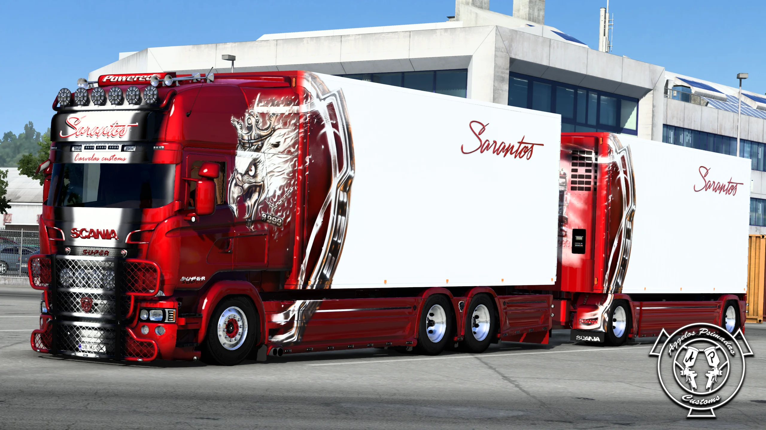 Sarantos Scania R999 Combo Skin (RJL Tandem) - Image 2
