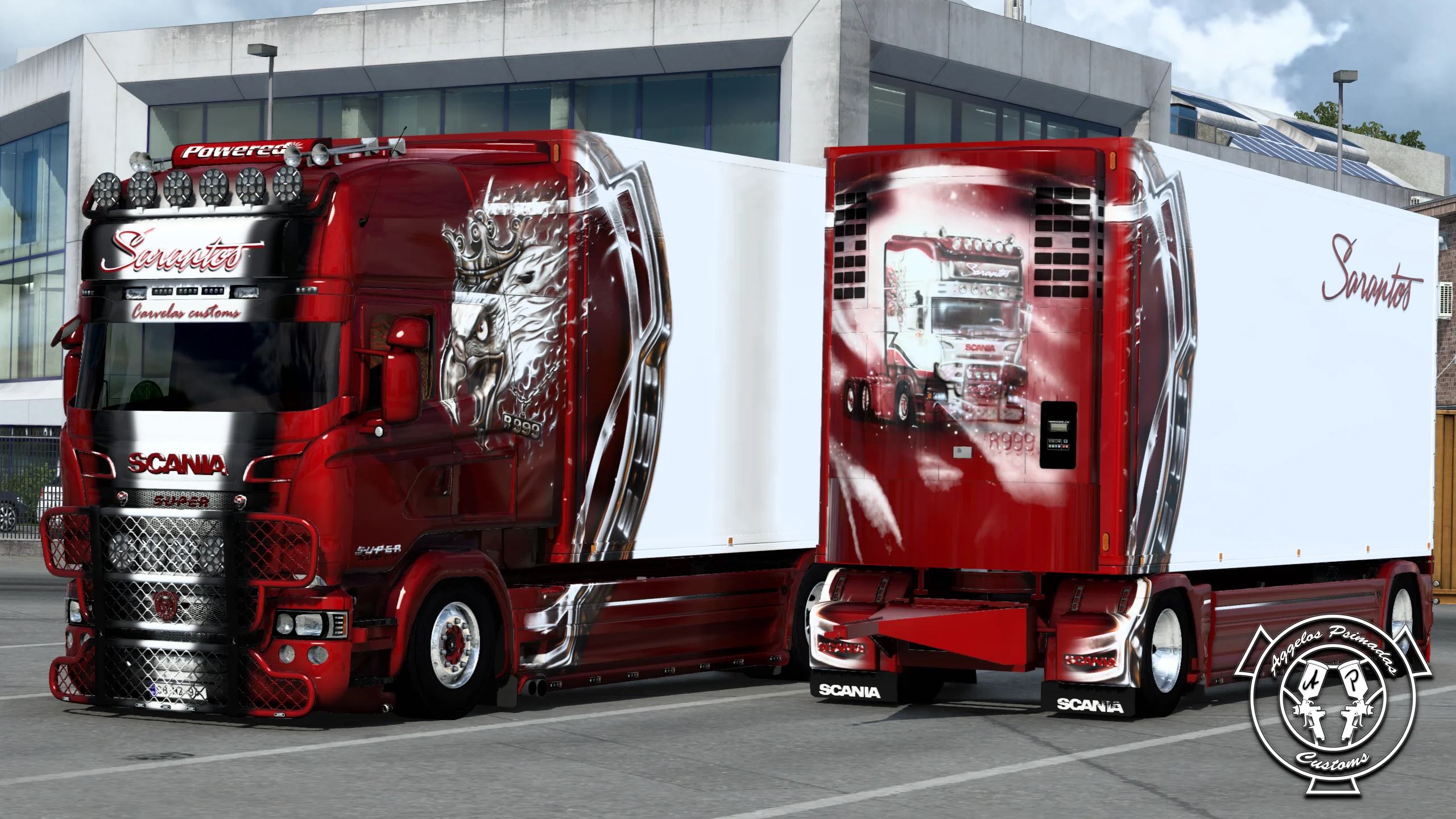 Sarantos Scania R999 Combo Skin (RJL Tandem) - Image 8