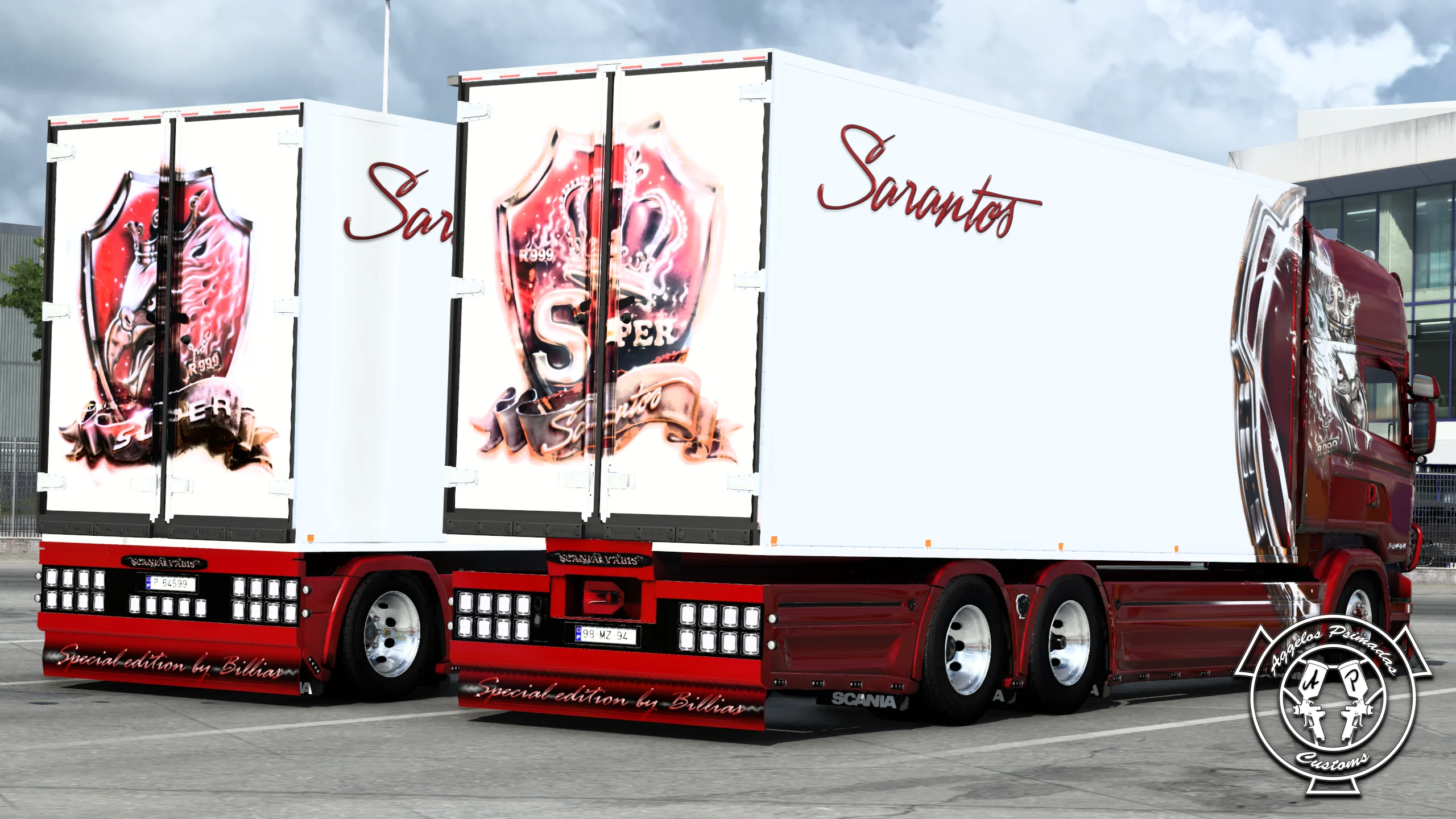Sarantos Scania R999 Combo Skin (RJL Tandem) - Image 5