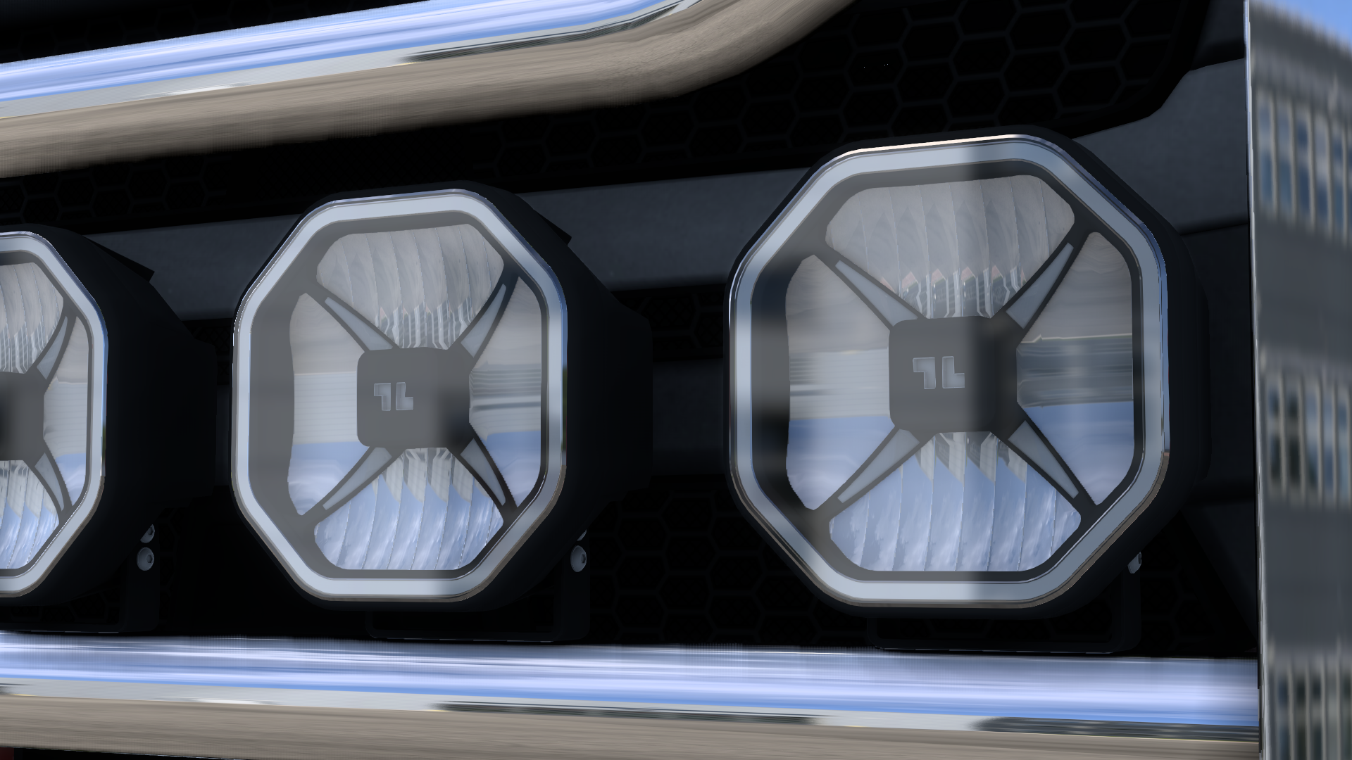 LuminaLights Power X 6 LED Light Pack ETS2 Mod - Image 2