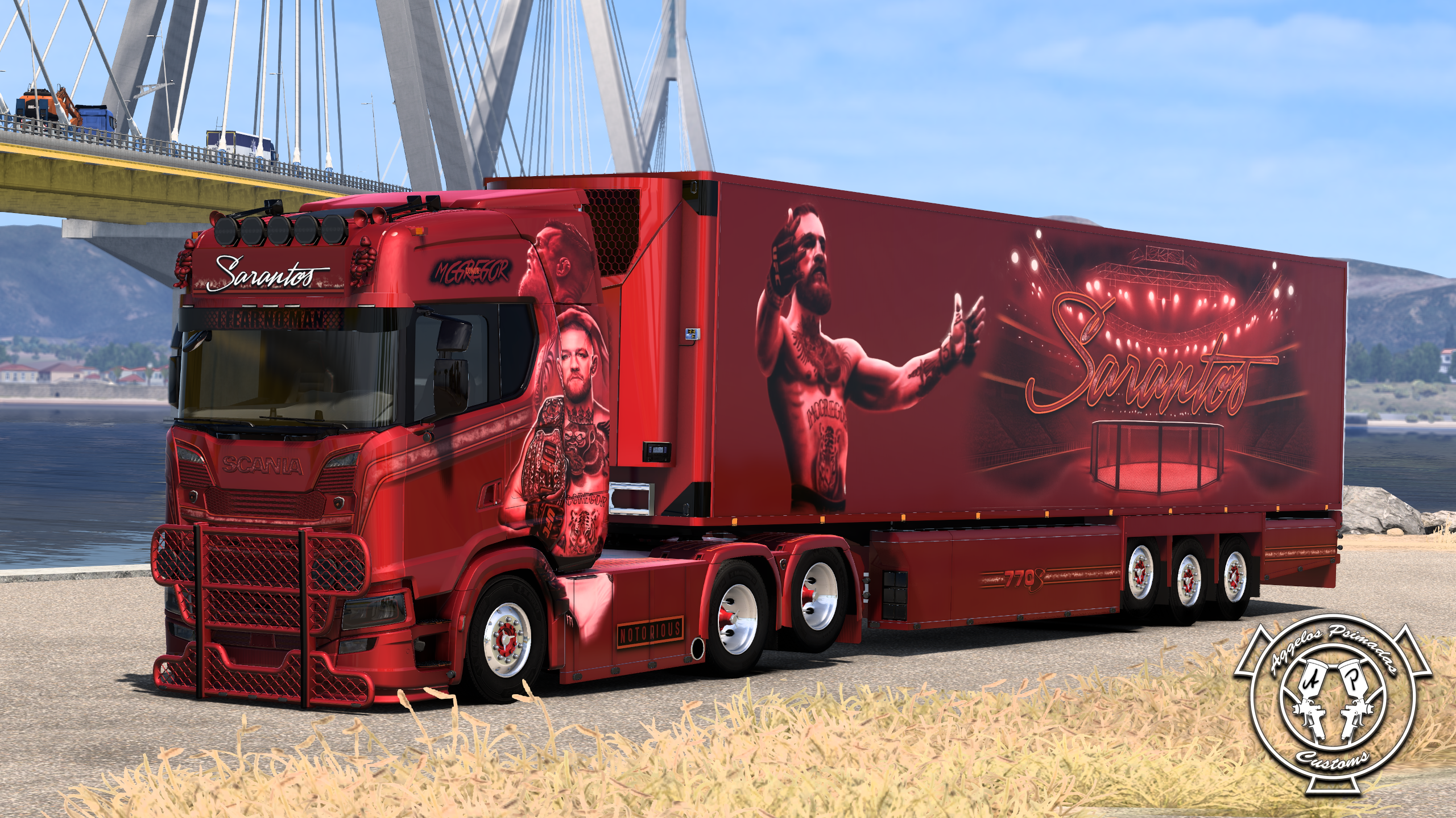 Scania 770S Sarantos "Conor McGregor" Combo Skin (V. Mourtos Standalone) - Image 10