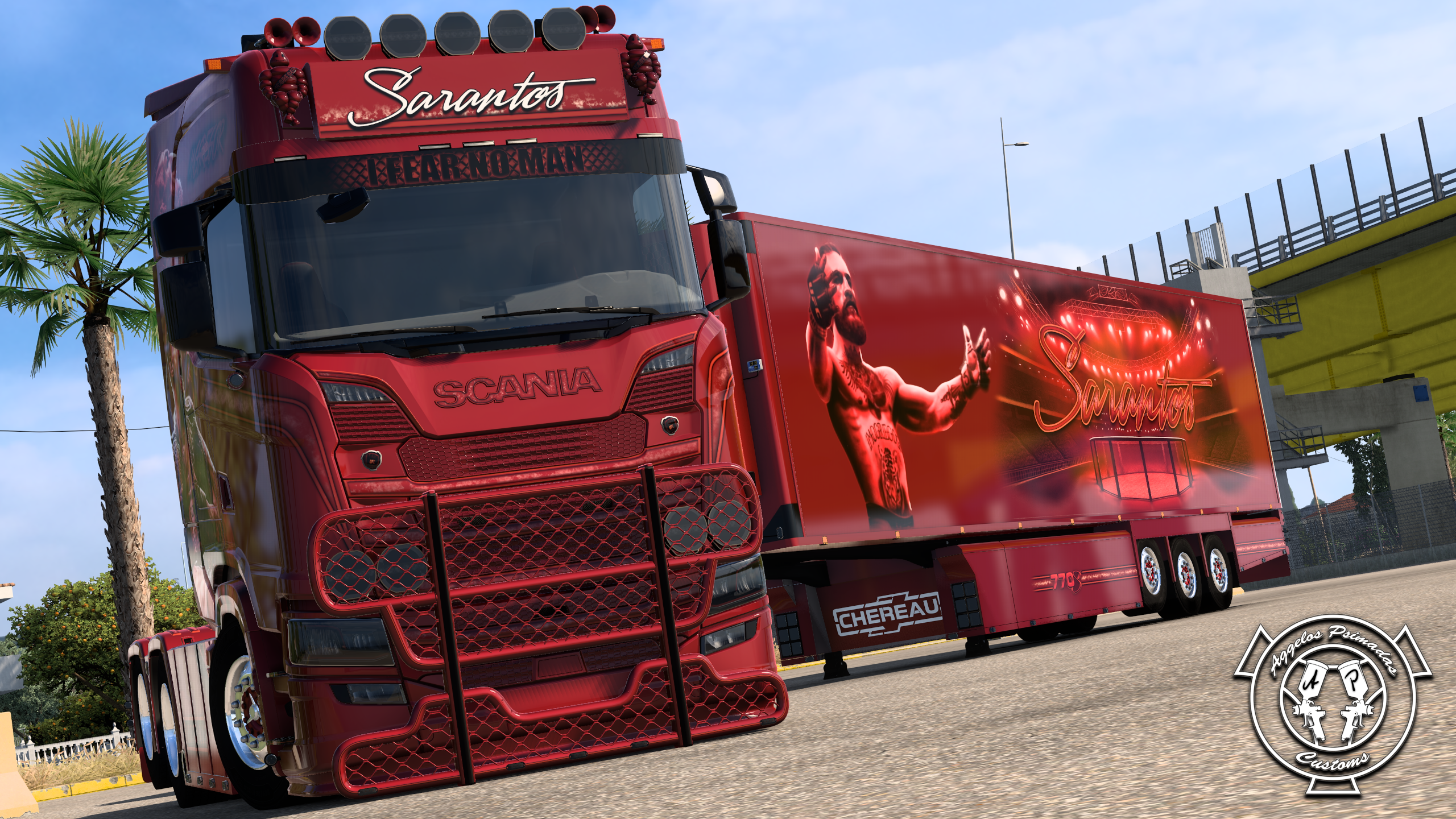 Scania 770S Sarantos "Conor McGregor" Combo Skin (V. Mourtos Standalone) - Image 4