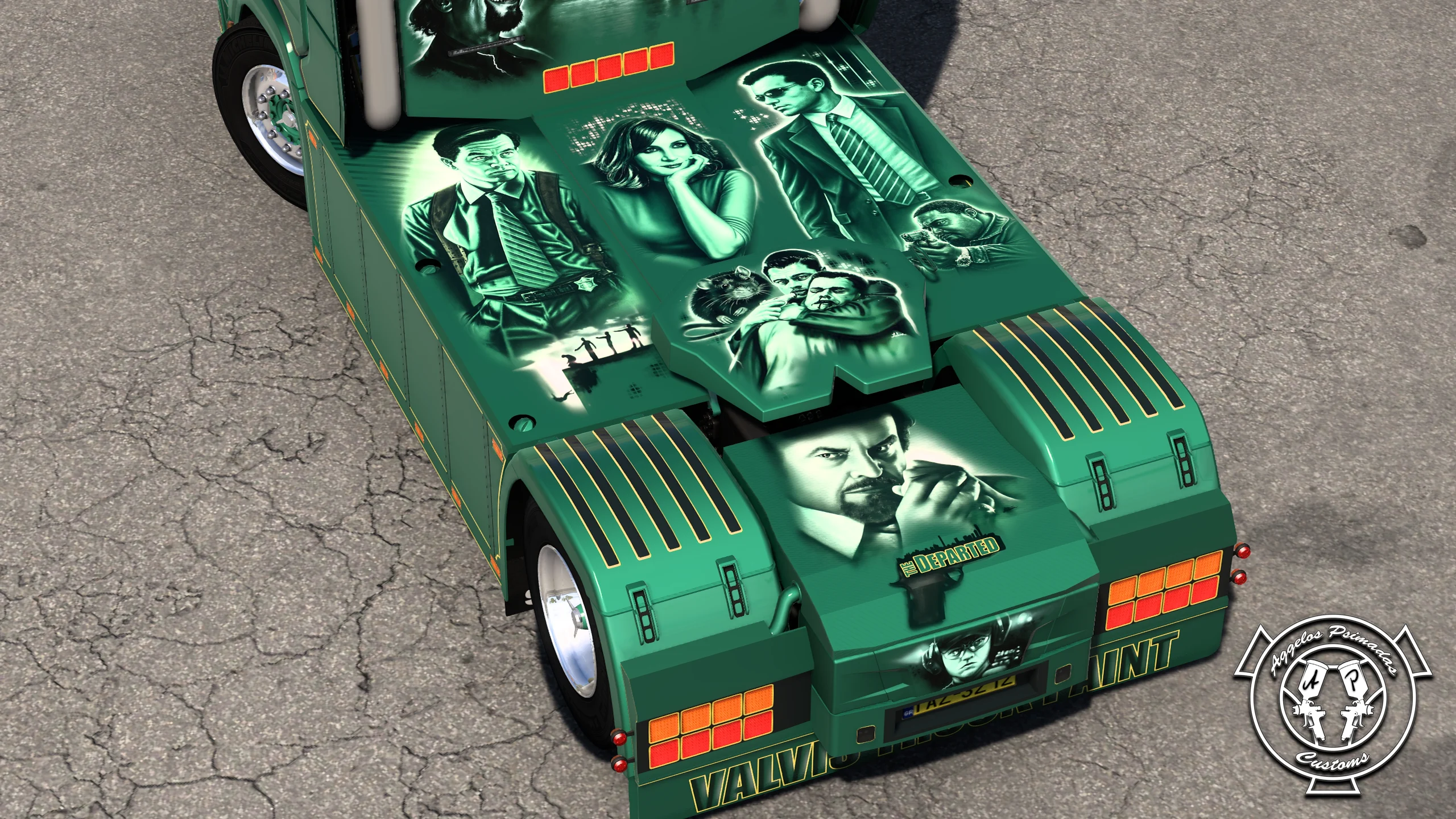 Scania S D. Kontos "The Departed" Skin (V. Mourtos Standalone) - Image 7