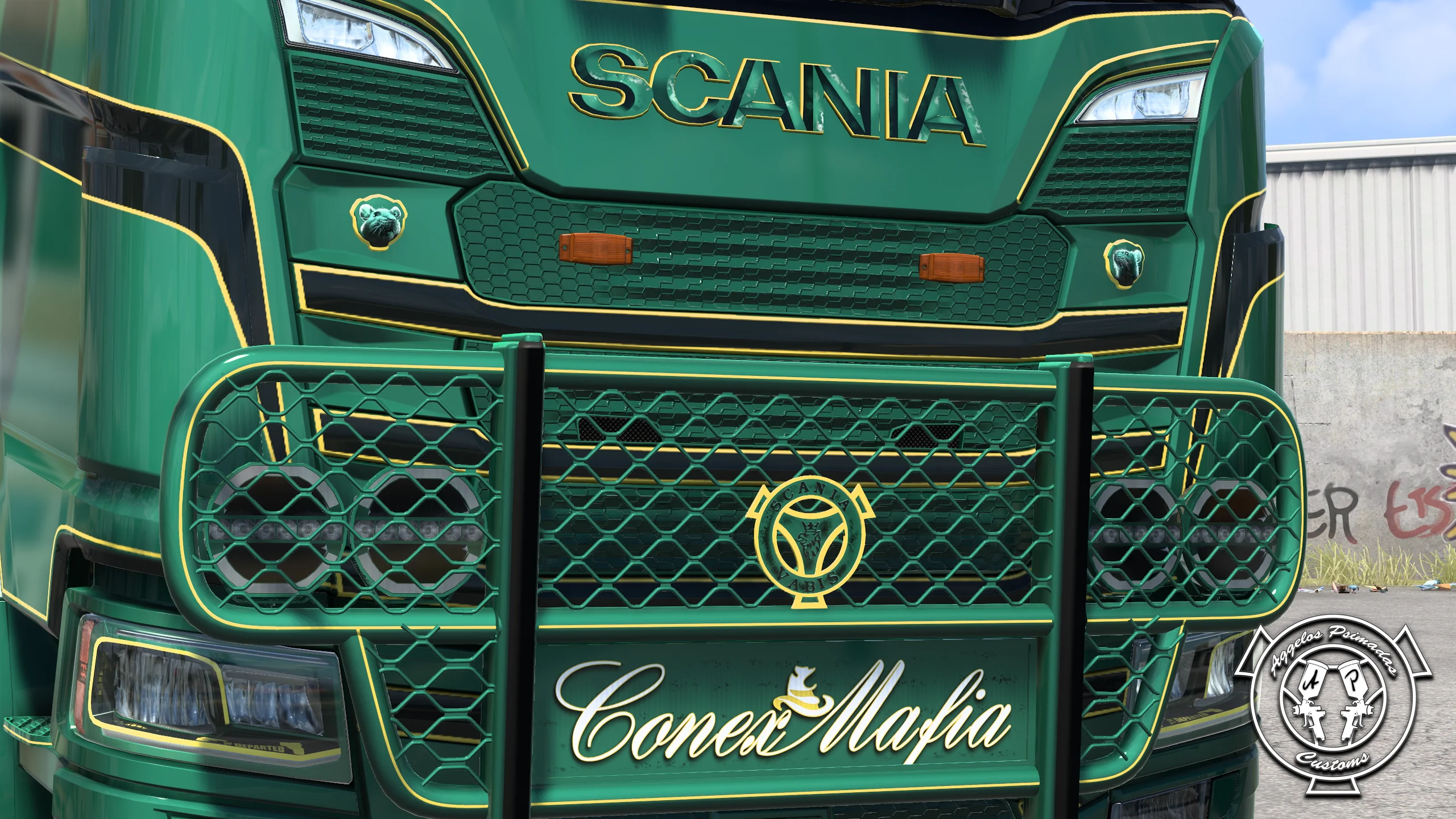 Scania S D. Kontos "The Departed" Skin (V. Mourtos Standalone) - Image 8
