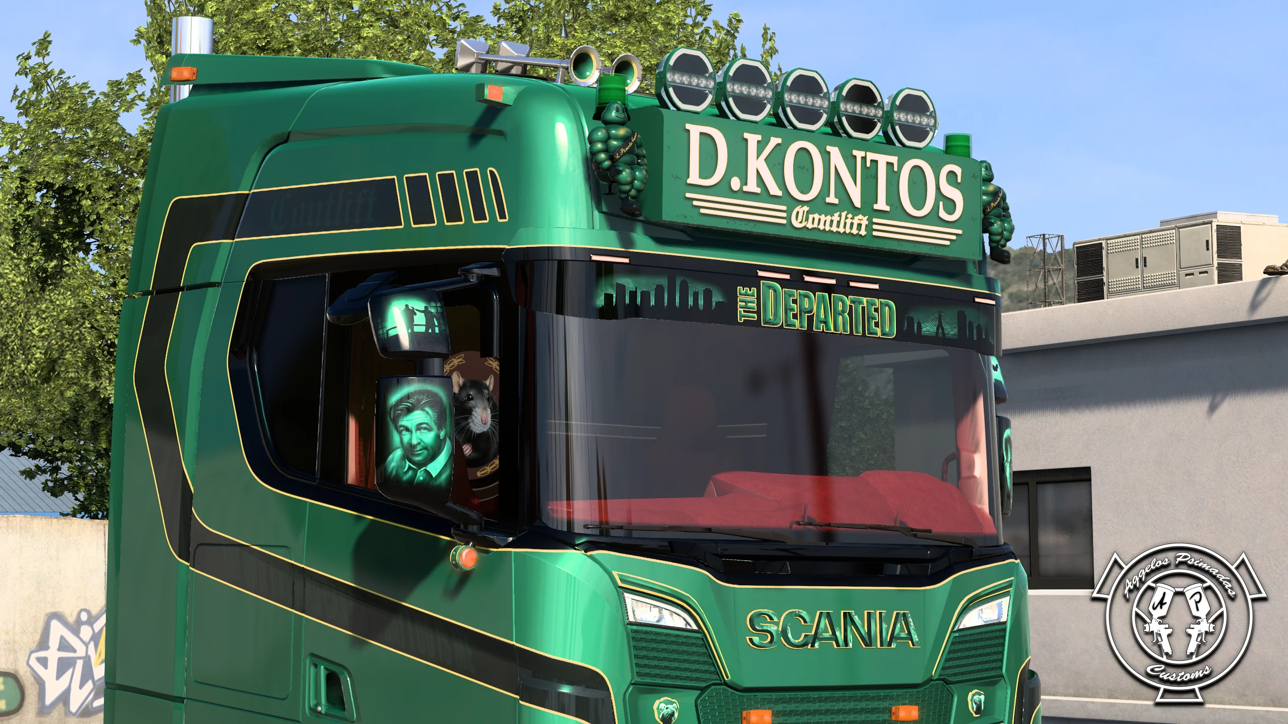 Scania S D. Kontos "The Departed" Skin (V. Mourtos Standalone) - Image 5