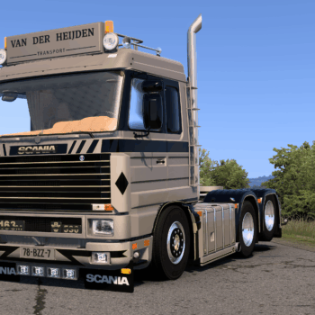 Scania 163 530 Van Der Heijden "Restoline" Standalone/Customizable