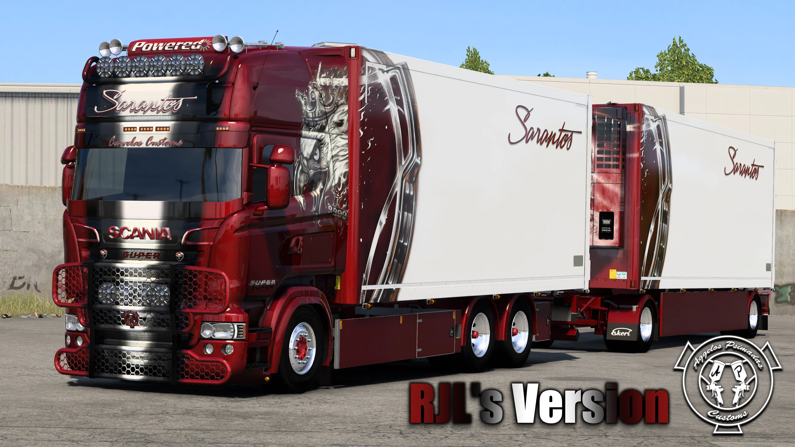 Sarantos Scania R999 Combo Skin (RJL Tandem) - Image 3