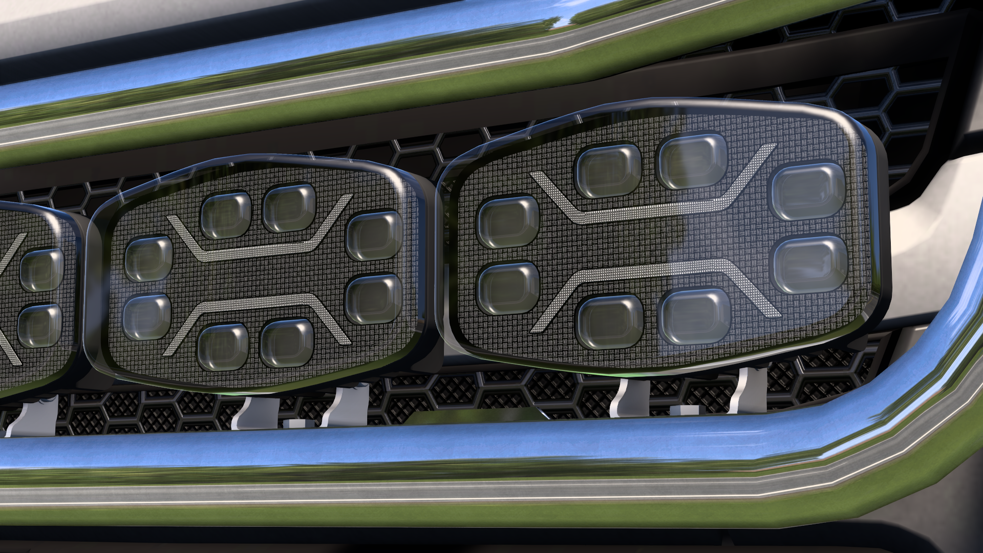 Flexzon LED WorkLight ETS2 Mod - Image 4