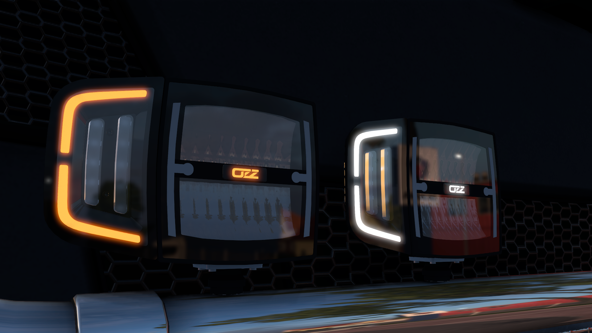 OZZ XH1 Left & Right Aux LED WorkLight ETS2 Mod - Image 4
