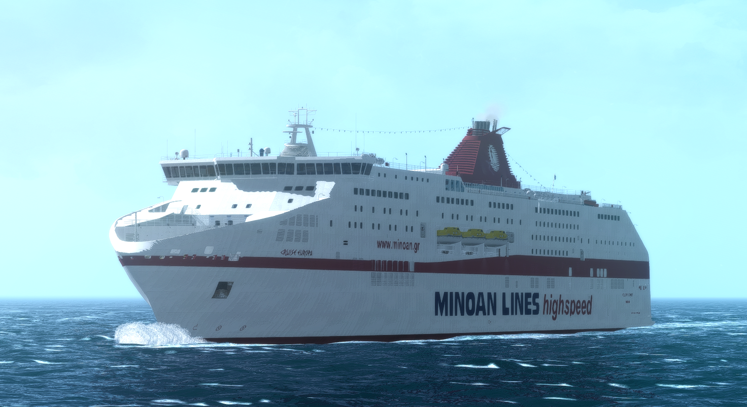 Minoan Lines Cruise Europa and Cruise Olympia pack